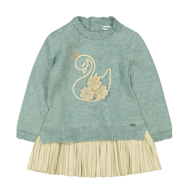 Mayoral Baby Girls Dress Blue Mayoral Baby Girls Dress Blue