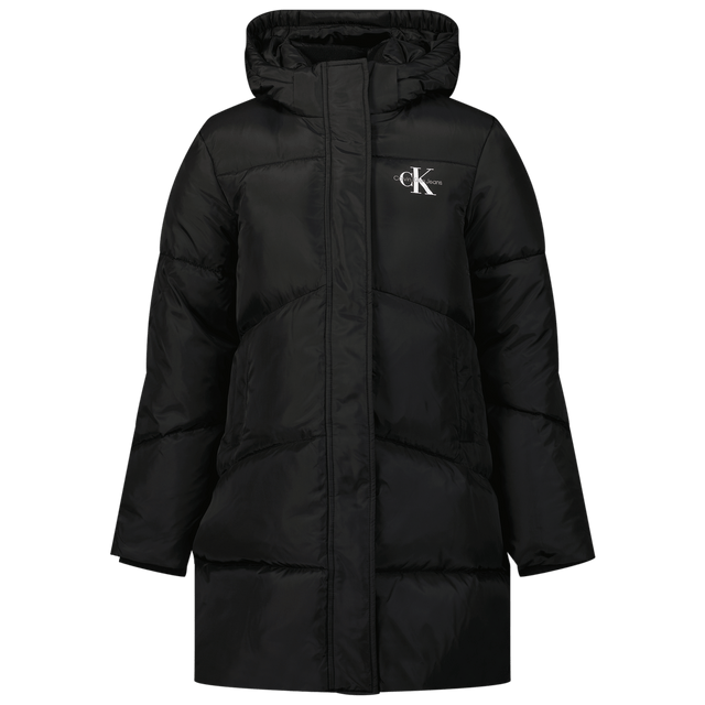 Calvin Klein Kids Girls Coat Black Calvin Klein Kids Girls Coat Black