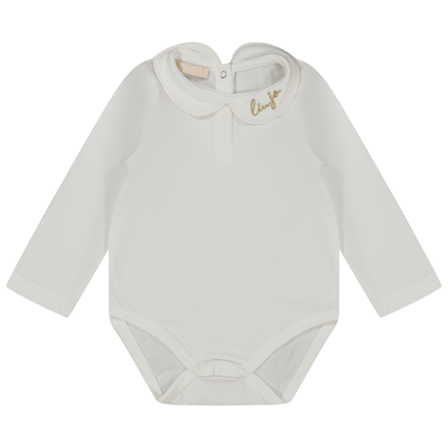 Liu Jo Baby Girls Bodysuit Off White Liu Jo Baby Girls Bodysuit Off White