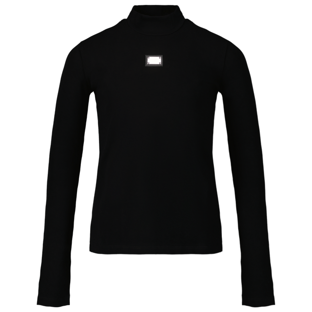 Dolce & Gabbana Kids Girls T-Shirt Black Dolce & Gabbana Kids Girls T-Shirt Black
