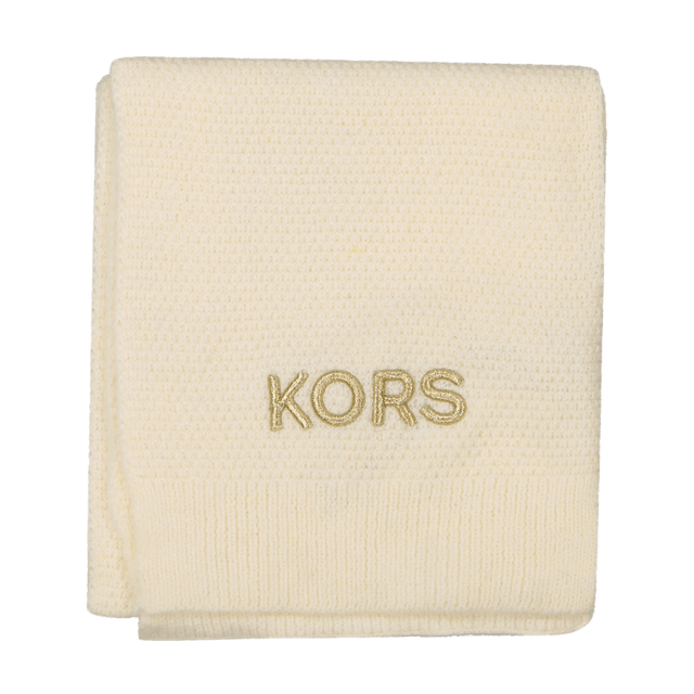 Michael Kors Kids Girls Scarf Off White Michael Kors Kids Girls Scarf Off White