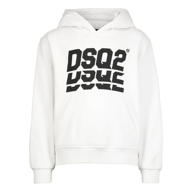 Dsquared2 Kids Boys Sweater White Dsquared2 Kids Boys Sweater White