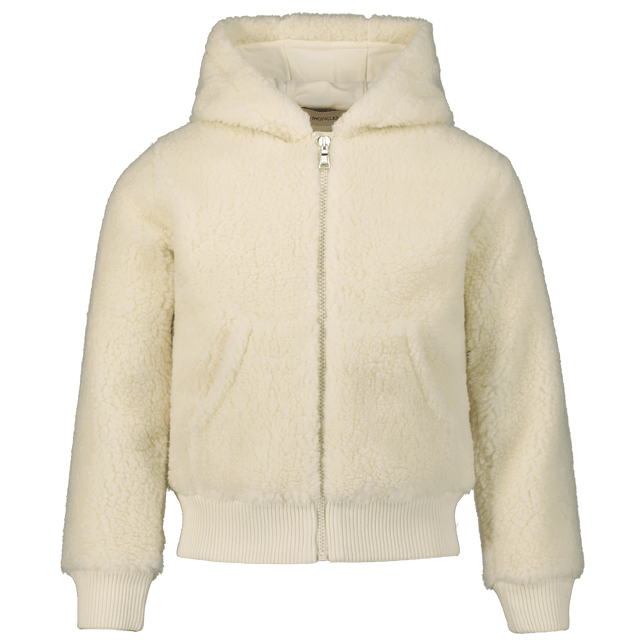 Moncler Kids Boys Vest Off White Moncler Kinder Jongens Vesten Off White - Superstellar