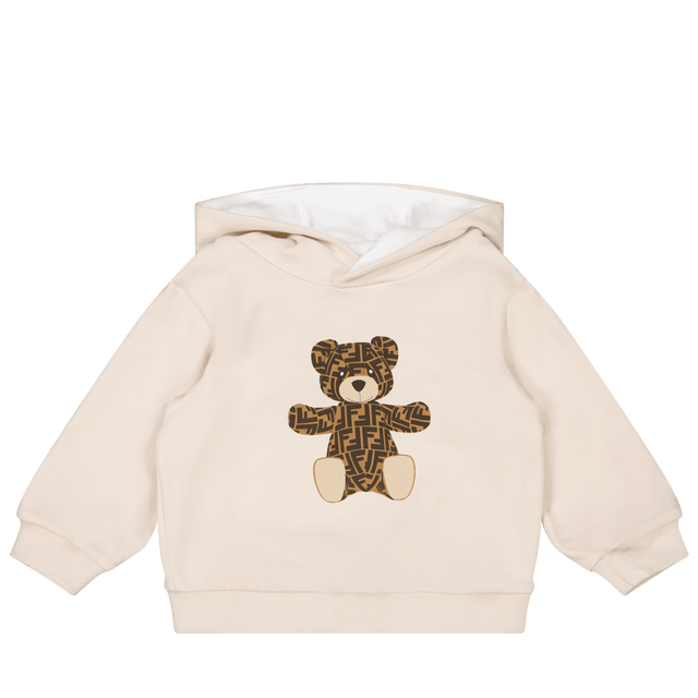 Fendi Baby Unisex Sweater Beige Fendi Baby Unisex Sweater Beige