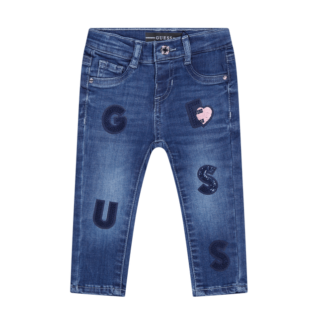 Guess Kids Girls Jeans Blue Guess Kids Girls Jeans Blue