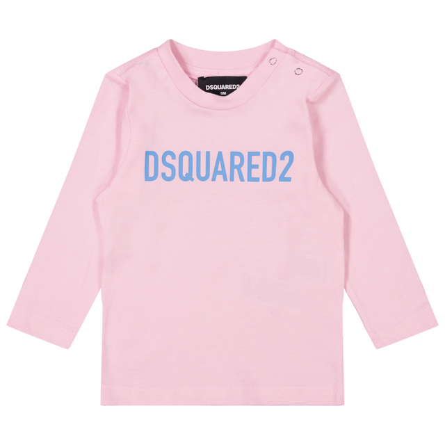 Dsquared2 Baby Unisex T-Shirt Pink Dsquared2 Baby Unisex T-Shirt Pink