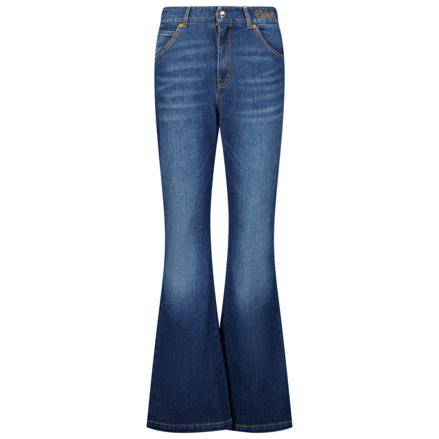 Chloe Kids Girls Jeans Dark Blue Chloe Kids Girls Jeans Dark Blue