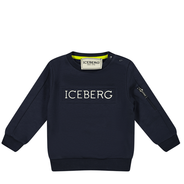 Iceberg Baby Boys Sweater Navy Iceberg Baby Boys Sweater Navy