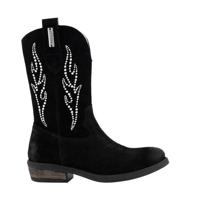 MonnaLisa Kids Girls Boots Black MonnaLisa Kids Girls Boots Black