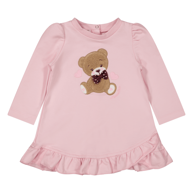 MonnaLisa Baby Girls Dress Light Pink MonnaLisa Baby Girls Dress Light Pink