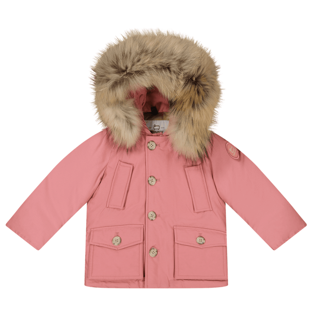 Woolrich Baby Unisex Coat Pink Woolrich Baby Unisex Coat Pink