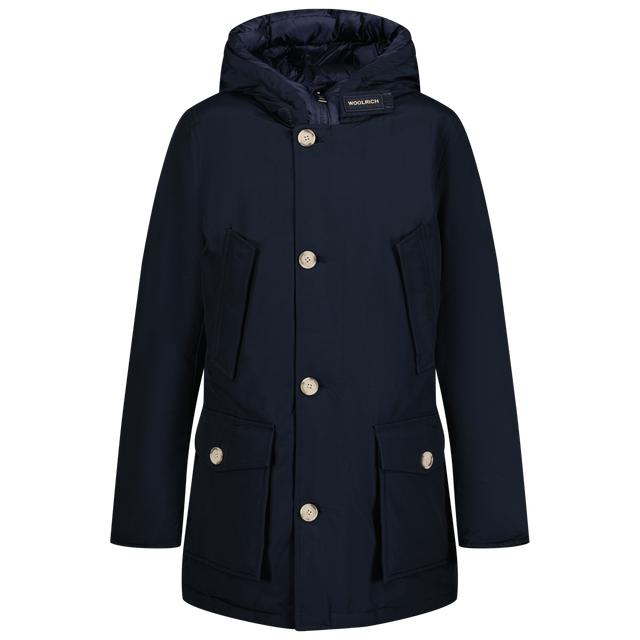 Woolrich Kids Boys Coat Navy Woolrich Kids Boys Coat Navy