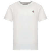 Image 44004615553306 Moncler Kinder Unisex T-Shirt Wit