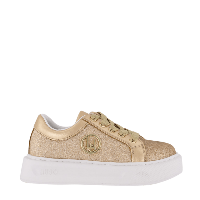 Liu Jo Kids Girls Sneakers Gold Liu Jo Kids Girls Sneakers Gold