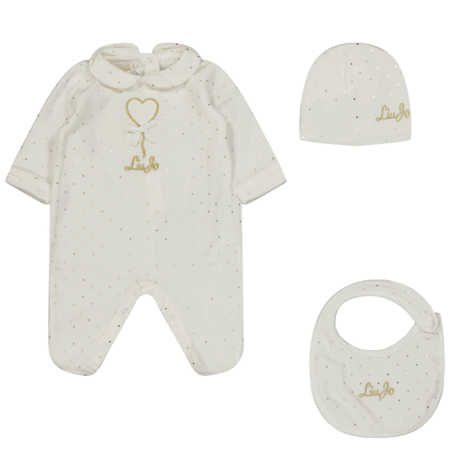 Liu Jo Baby Girls Bodysuit Off White Liu Jo Baby Girls Bodysuit Off White