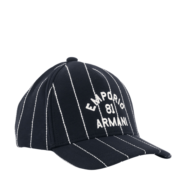 Armani Kids Boys Hat Navy Armani Kids Boys Hat Navy