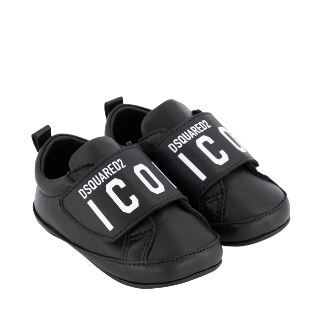 Dsquared2 Baby Unisex Sneakers Black Dsquared2 Baby Unisex Sneakers Black
