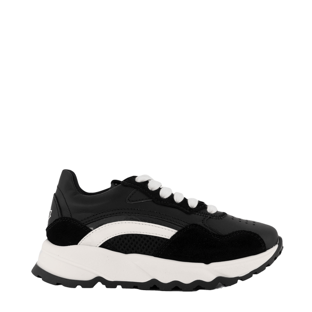 Dsquared2 Kids Unisex Sneakers Black Dsquared2 Kids Unisex Sneakers Black