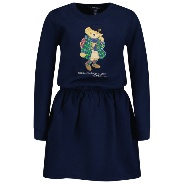 Ralph Lauren Kids Girls Dress Navy Ralph Lauren Kids Girls Dress Navy