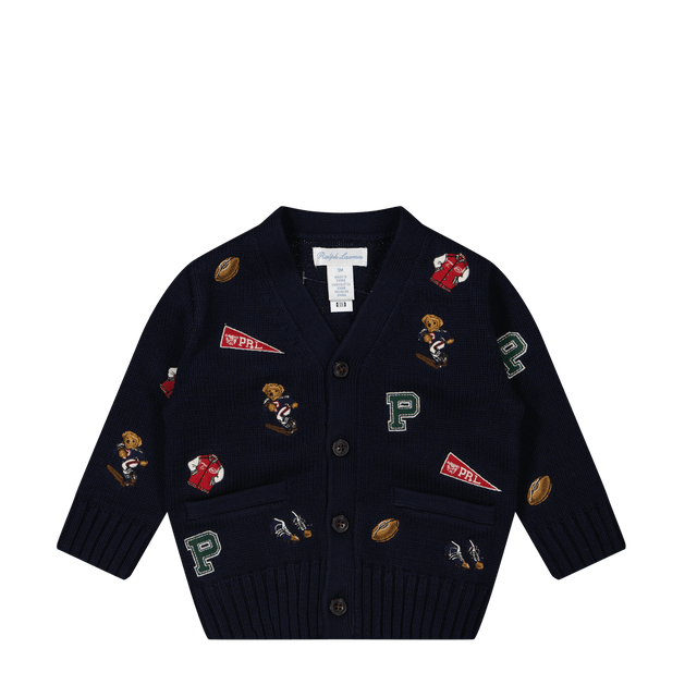 Ralph Lauren Baby Boys Vest Navy Ralph Lauren Baby Boys Vest Navy
