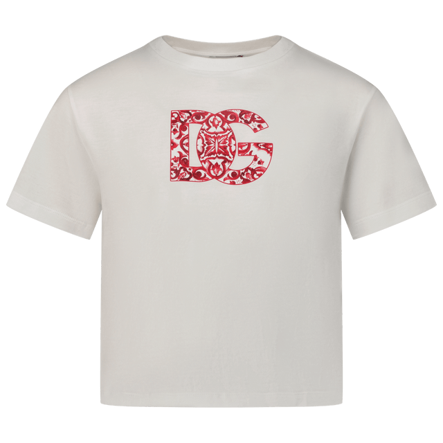 Dolce & Gabbana Kids Girls T-Shirt White Dolce & Gabbana Kids Girls T-Shirt White