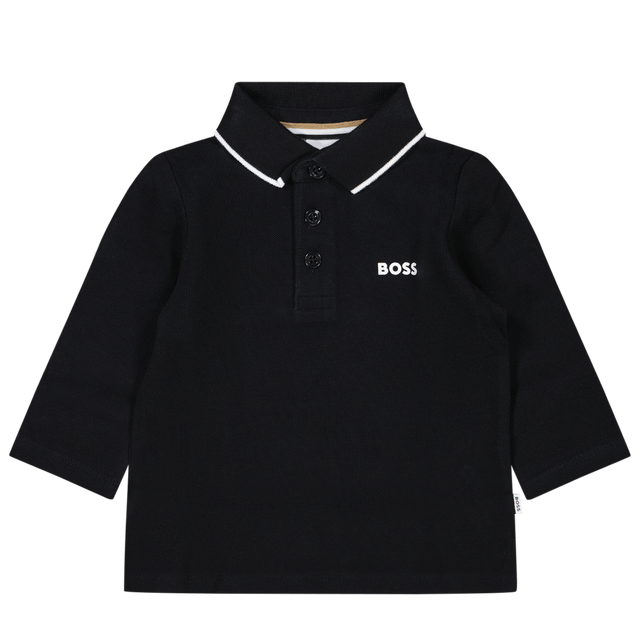 Boss Baby Boys Polo Black Boss Baby Boys Polo Black
