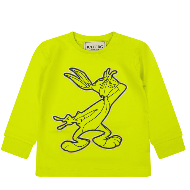 Iceberg Baby Boys T-Shirt Lime Iceberg Baby Boys T-Shirt Lime