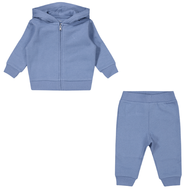 Ralph Lauren Baby Boys Jogsuit Light Blue Ralph Lauren Baby Boys Jogsuit Light Blue
