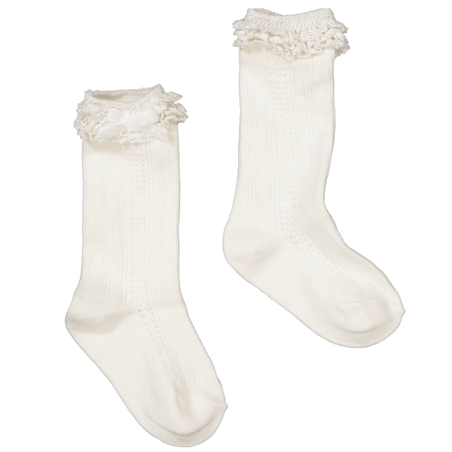 Mayoral Baby Girls Tights Off White Mayoral Baby Girls Tights Off White