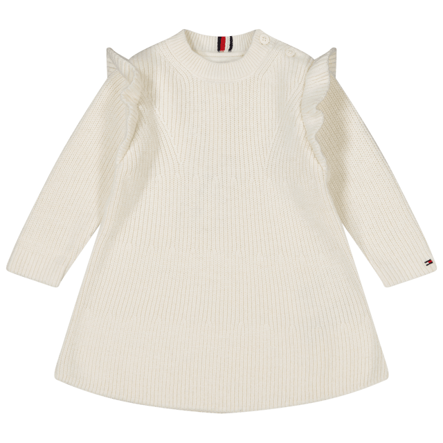Tommy Hilfiger Baby Girls Dress White Tommy Hilfiger Baby Girls Dress White