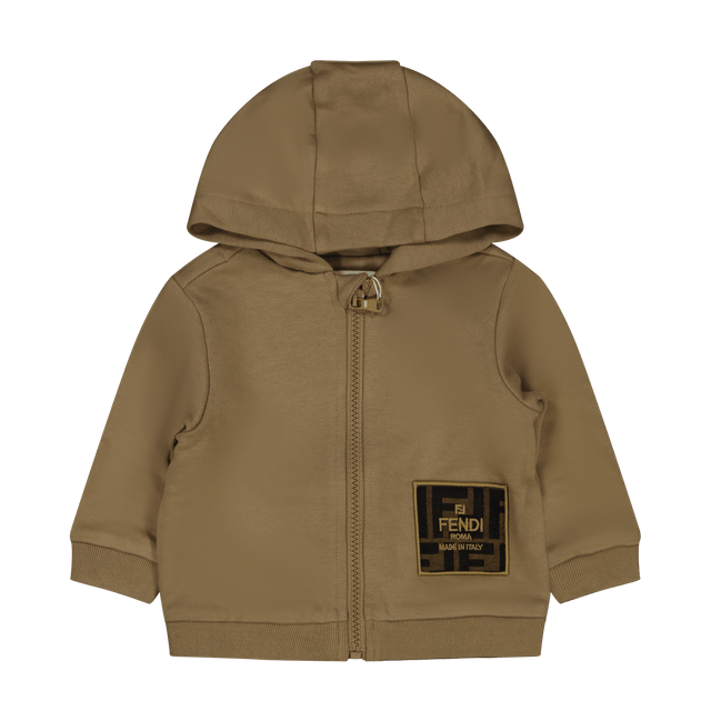 Fendi Baby Unisex Vest Camel Fendi Baby Unisex Vest Camel