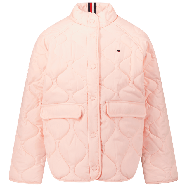 Tommy Hilfiger Kids Girls Coat Light Pink Tommy Hilfiger Kids Girls Coat Light Pink
