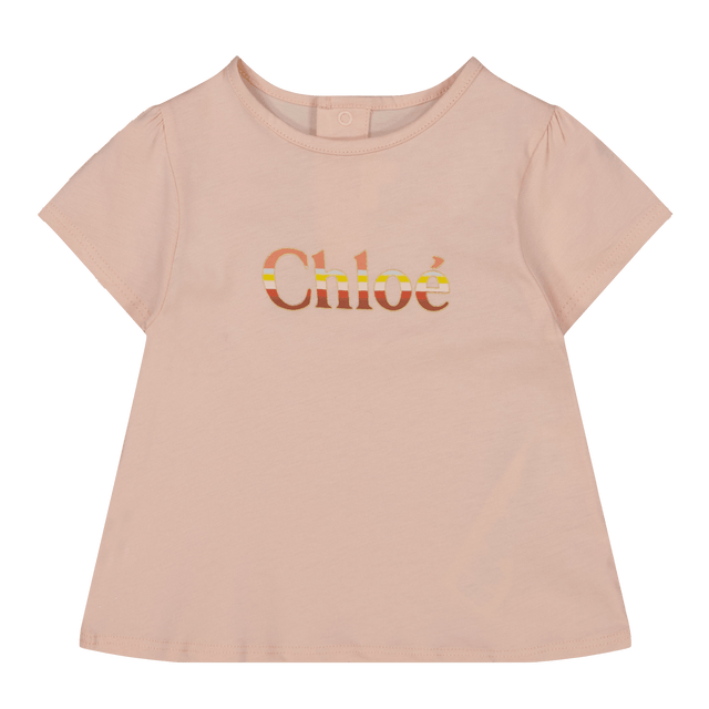 Chloe Baby Girls T-Shirt Light Pink Chloe Baby Girls T-Shirt Light Pink