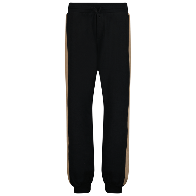 Fendi Kids Boys Pants Black Fendi Kids Boys Pants Black