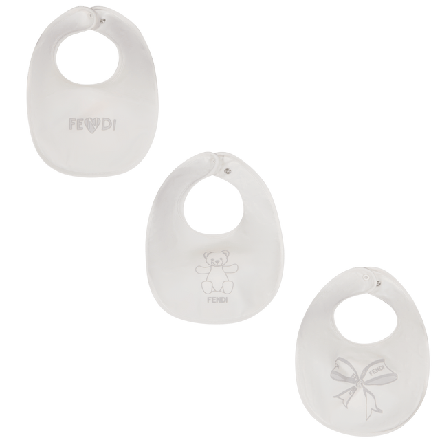 Fendi Baby Unisex Accessories White Fendi Baby Unisex Accessories White