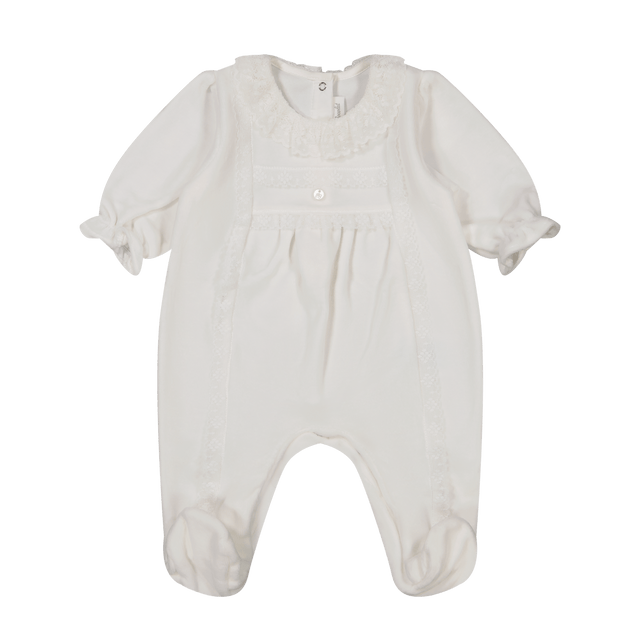 Tartine et Chocolat Baby Girls Bodysuit White Tartine et Chocolat Baby Girls Bodysuit White