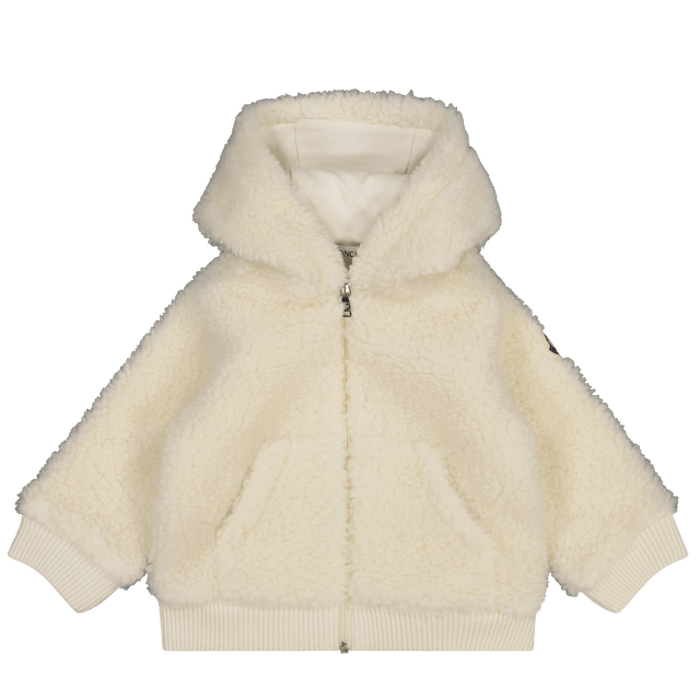 Moncler Baby Unisex Vest Off White Moncler Baby Unisex Vesten Off White - Superstellar