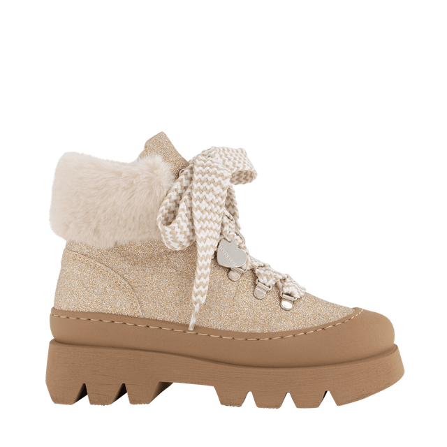 MonnaLisa Kids Girls Boots Gold MonnaLisa Kids Girls Boots Gold