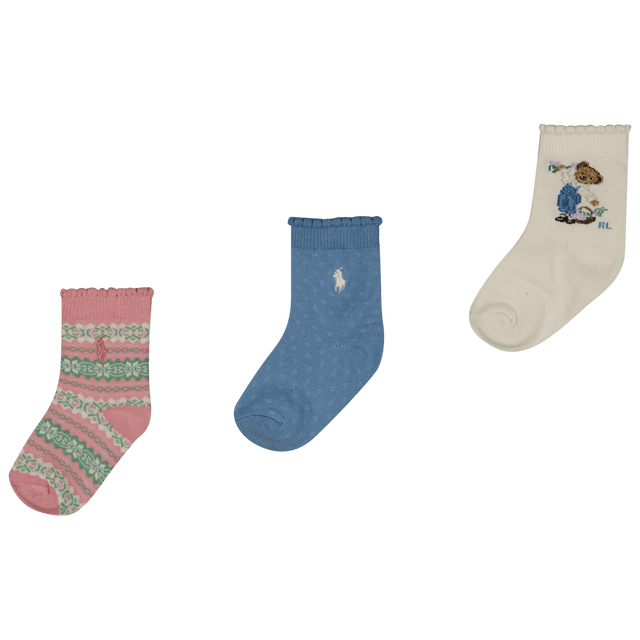 Ralph Lauren Baby Girls Socks Off White Ralph Lauren Baby Girls Socks Off White