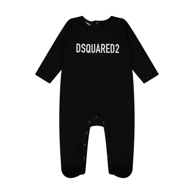 Dsquared2 Baby Unisex Bodysuit Black Dsquared2 Baby Unisex Bodysuit Black