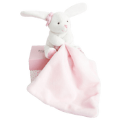 Image 44019460374810 Doudou Et Compagnie Baby Bunny+Doudou Licht Roze
