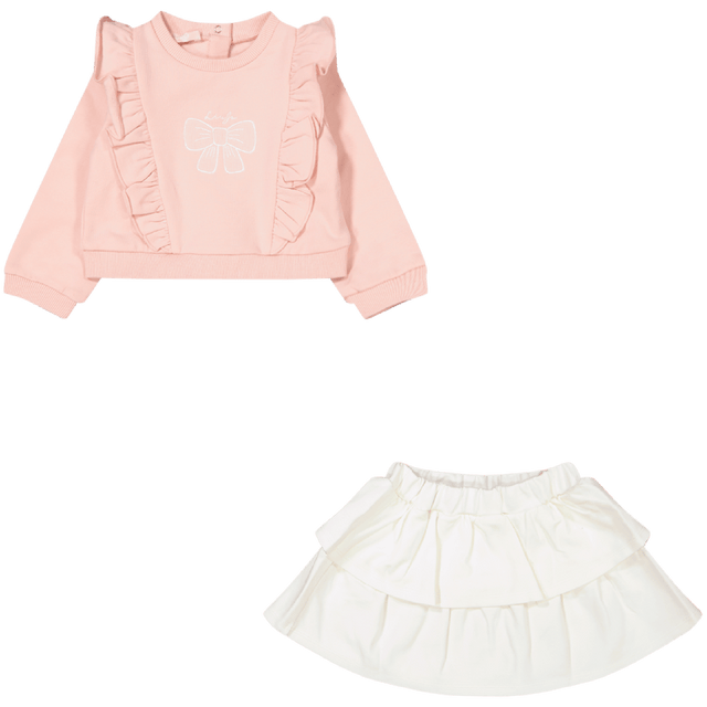 Liu Jo Baby Girls Set Light Pink Liu Jo Baby Girls Set Light Pink