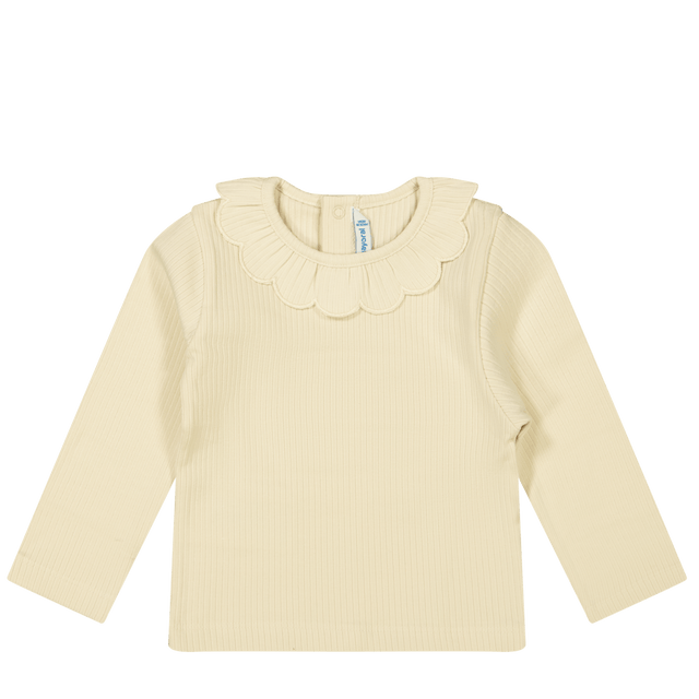 Mayoral Baby Girls Blouse Off White Mayoral Baby Girls Blouse Off White