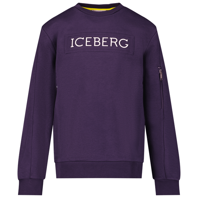 Iceberg Kids Boys Sweater Navy Iceberg Kids Boys Sweater Navy