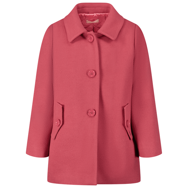 Liu Jo Kids Girls Coat Raspberry Liu Jo Kids Girls Coat Raspberry