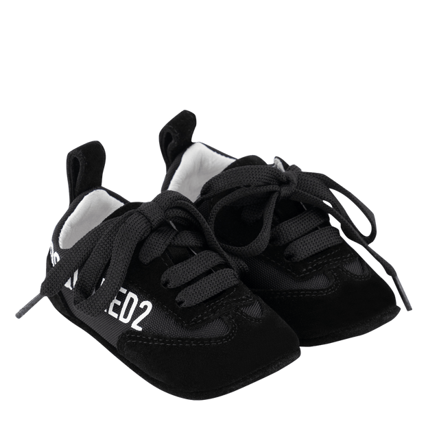 Dsquared2 Baby Unisex Sneakers Black Dsquared2 Baby Unisex Sneakers Black