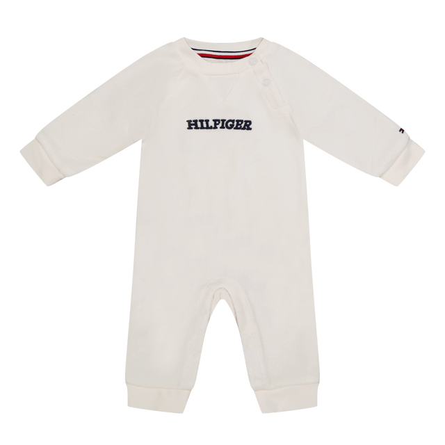 Tommy Hilfiger Baby Unisex Bodysuit White Tommy Hilfiger Baby Unisex Bodysuit White