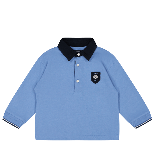 Mayoral Baby Boys Polo Light Blue Mayoral Baby Boys Polo Light Blue