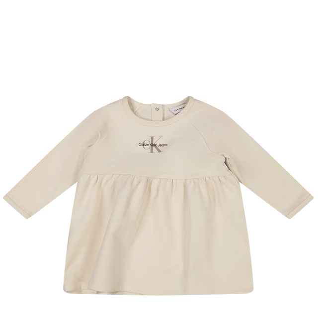 Calvin Klein Baby Girls Dress White Calvin Klein Baby Girls Dress White
