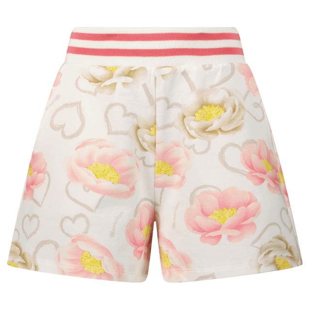 MonnaLisa Kids Girls Shorts Off White MonnaLisa Kinder Meisjes Shorts Off White - Superstellar